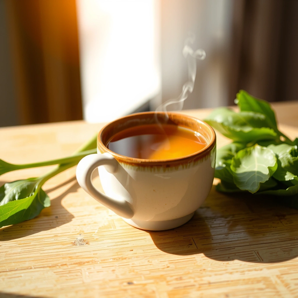 Morning ritual illustration